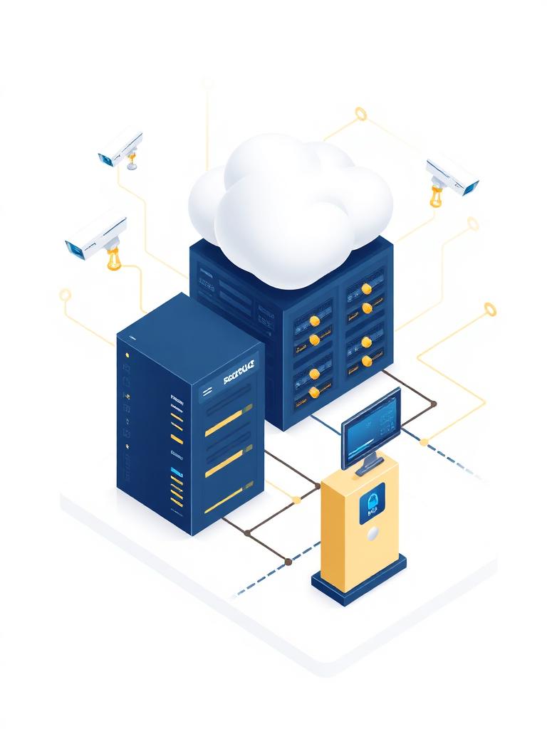 IT infrastructure illustration